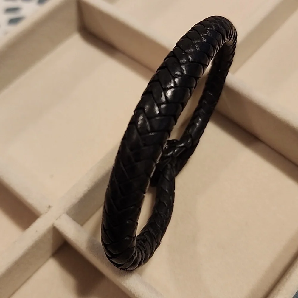 African Braided Leather Bracelet